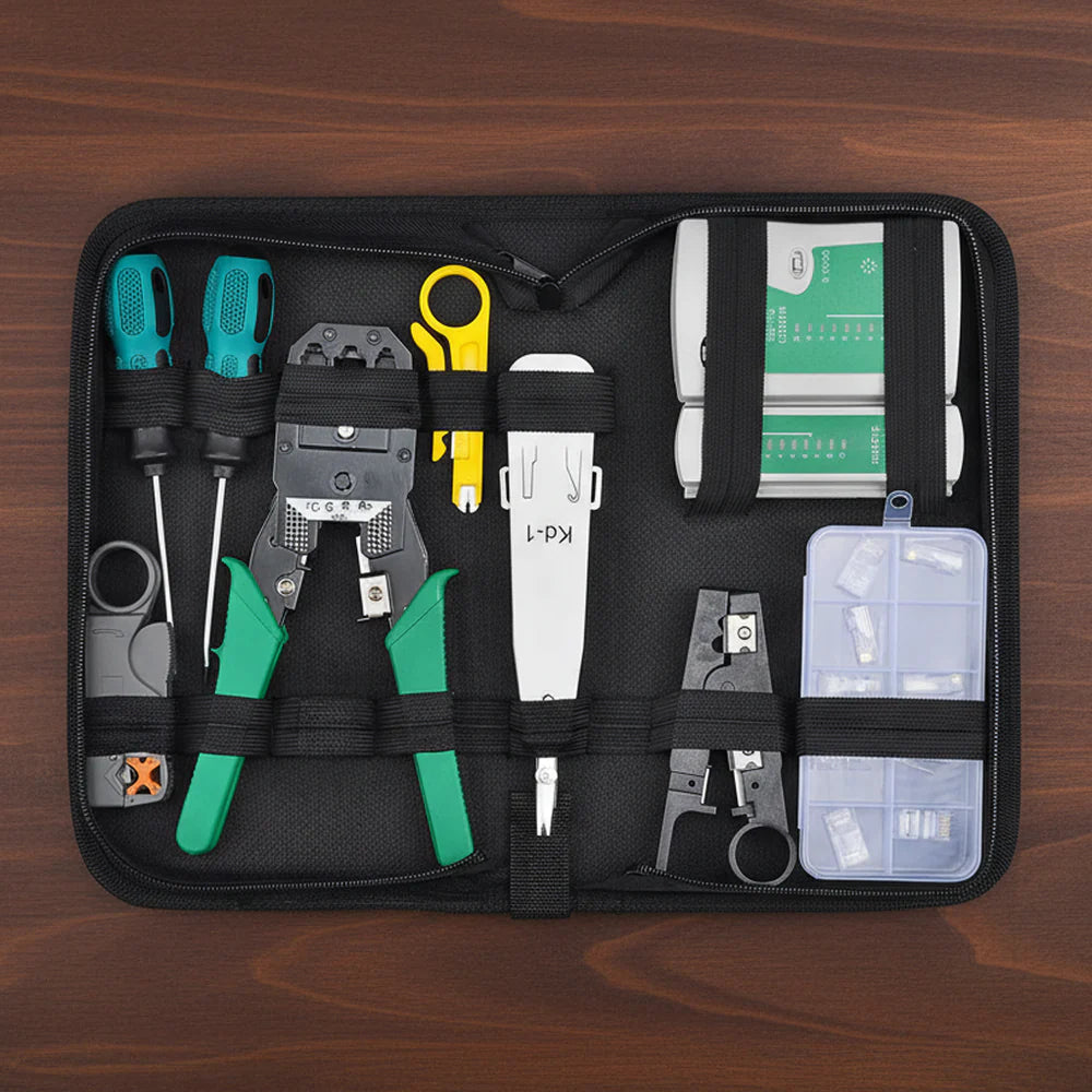 KIT DE HERRAMIENTAS DE REDES