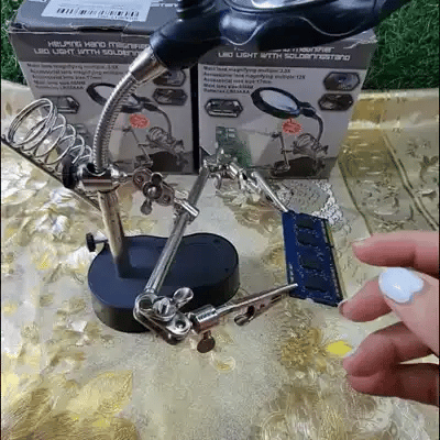 Lupa Manos Libres Pro LED