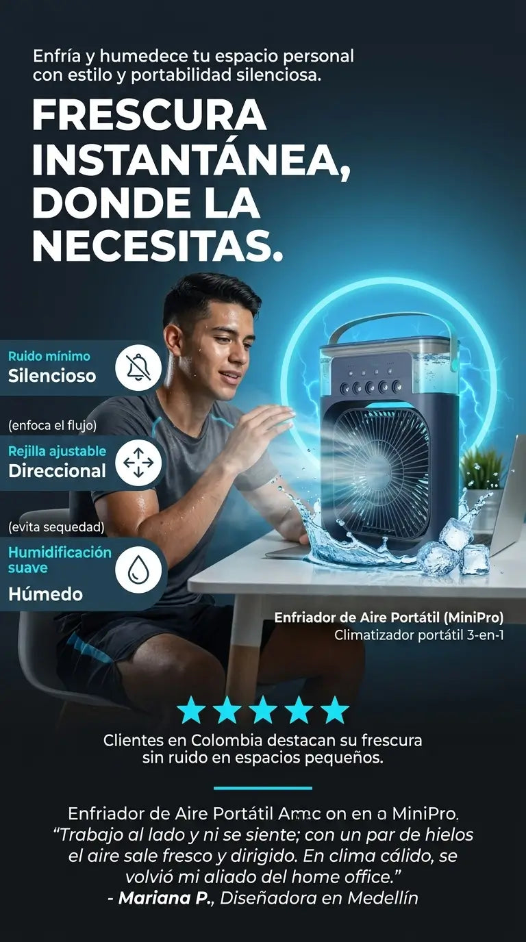 Enfriador de Aire Portátil