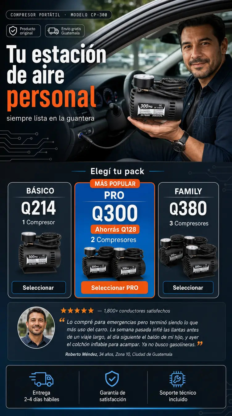 Mini Compresor de Aire