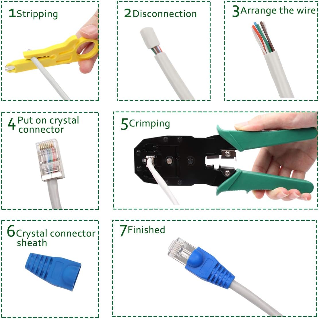 KIT DE HERRAMIENTAS DE REDES
