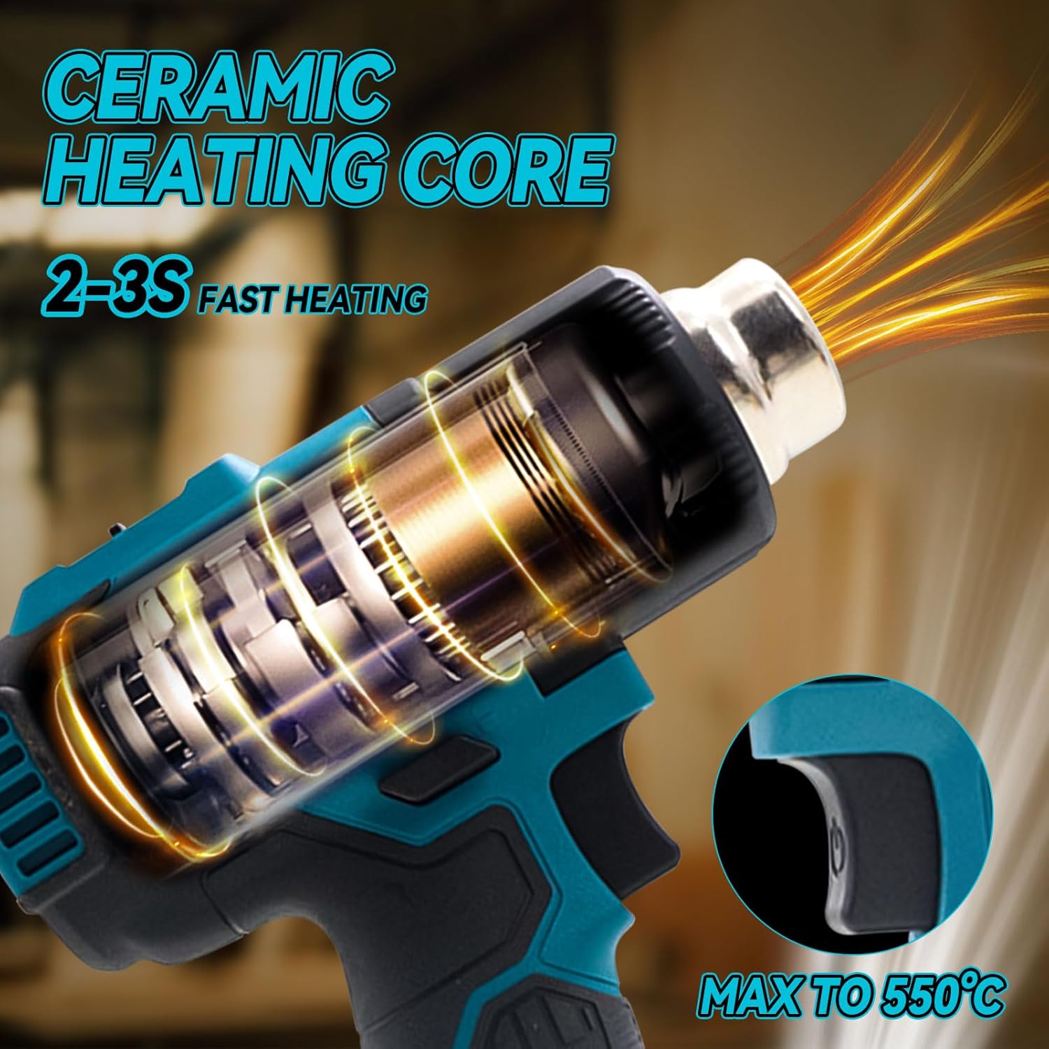 HeatPro Pistola de Calor Compacta