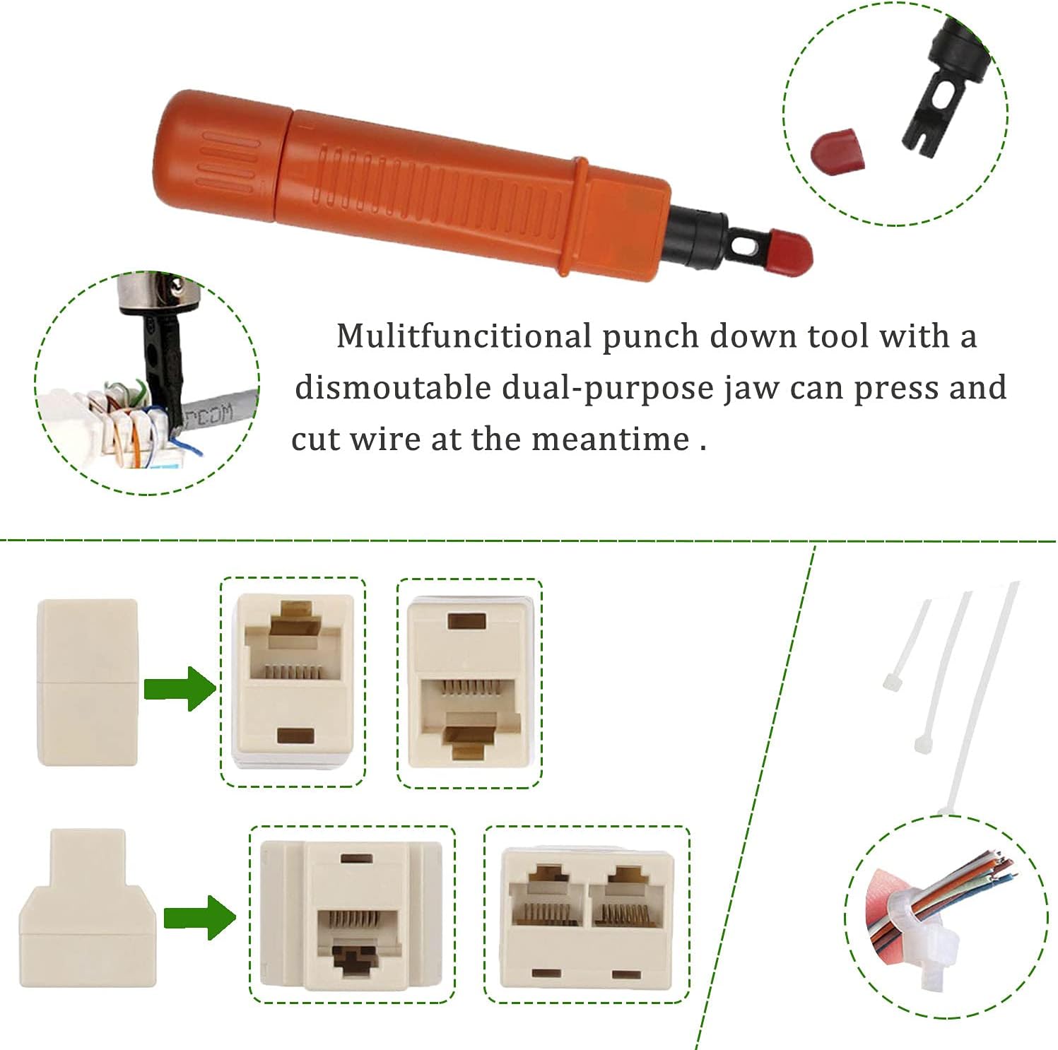 KIT DE HERRAMIENTAS DE REDES