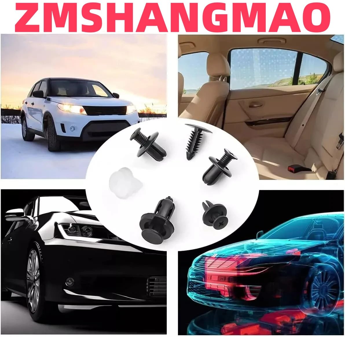 Kit de Clips Rápidos para Automóvil