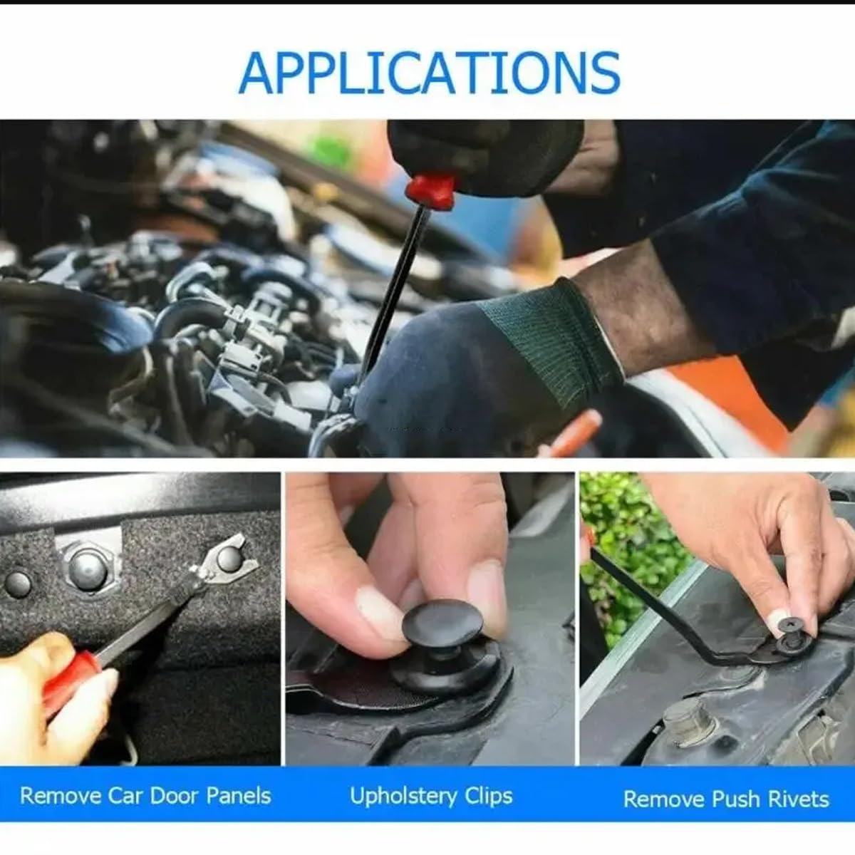 Kit de Clips Rápidos para Automóvil